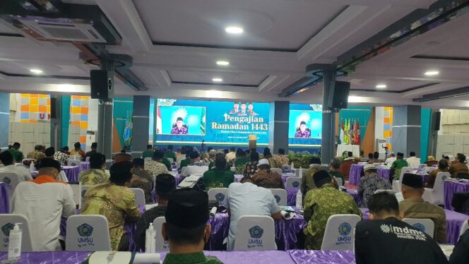 
 Buka Pengajian Ramadan PWM Sumut, Haedar Dorong Implementasi Religiusitas Mencerahkan