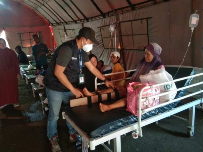 
 Muhammadiyah Terjunkan Tenaga Medis Untuk Pelayanan Kesehatan Penyintas Gempa Cianjur