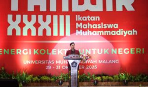 IMM_tanwir malang K Tanwir IMM XXXIII resmi dibuka di UMM Malang dengan tema Energi Kolektif untuk Negeri, dihadiri tokoh nasional dan ratusan delegasi IMM.
