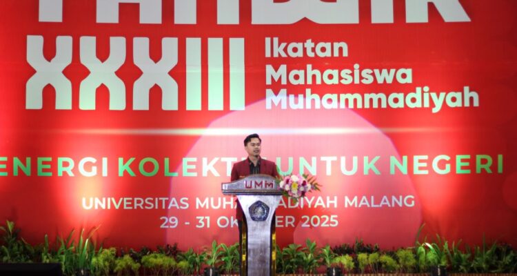 IMM_tanwir malang K Tanwir IMM XXXIII resmi dibuka di UMM Malang dengan tema Energi Kolektif untuk Negeri, dihadiri tokoh nasional dan ratusan delegasi IMM.
