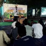 Sambutan Pimpinan Cabang Pemuda Muhammadiyah, sekaligus pembukaan acara Camp Kader Muhammmadiyah Benjeng (Fachrijal Al Farisi)