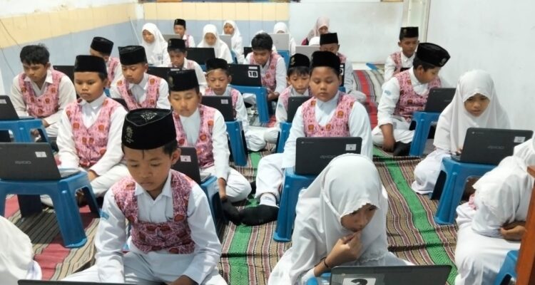 Siswa SD Al Islam kelas 6 sesi 2 melaksanakan TKA ISMUBA hari terakhir