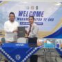 epala SMP Mulan, Amrillah M.Pd. dan Waka Kesiswaan Spemdalas, Ichwan Arif, M. Hum berfoto