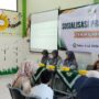 Kepala SD Almadany Lilik Isnawati menyampaikan program sekolah ke wali murid baru Sabtu (4/7/2026)