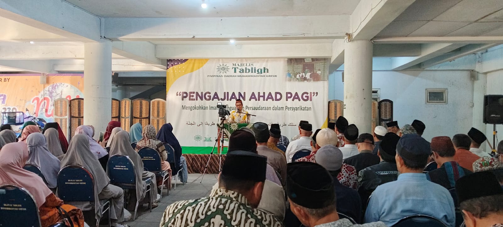 WhatsApp Image 2026-07-05 at 19.10.53 Dr. H. Piet Khaidir menyampaikan bahaya perilaku LGBTQ pada Pengajian Ahad Pagi di Gedung Dakwah PDM Gresik Ahad (5/7/2026)